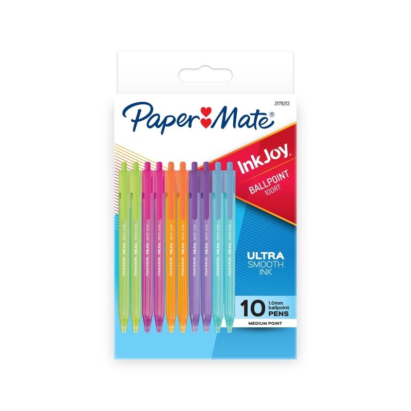 Premium Red Ballpoint Pens - Smooth Writing 10-Pack 
