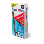PM WriteBros 1.0mm Blue Ballpoint Pens - 12 Pack 