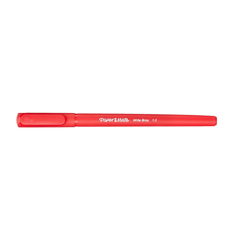 WriteBros 1.0mm Red Ballpoint Pens - Pack of 12 