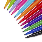 Paper Mate Flair Felt Tip Pens, Assorted Colors (12 Pack) 
