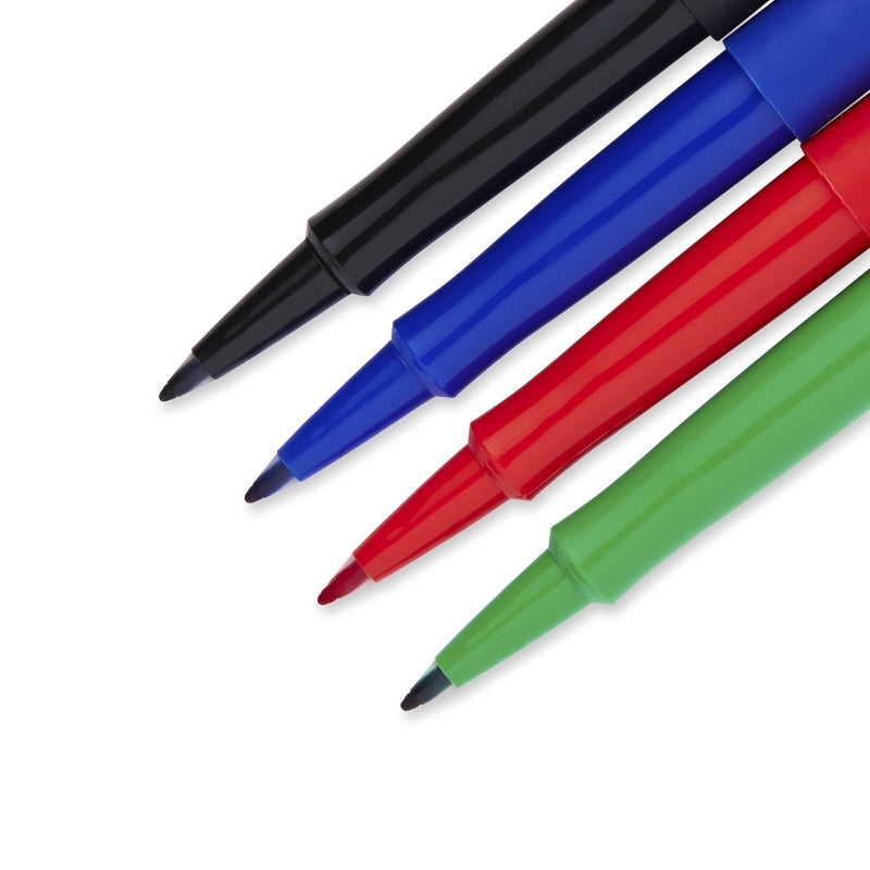 Paper Mate Flair Felt Tip Pens, Assorted Colors, 4-Pack (6 Boxes) 