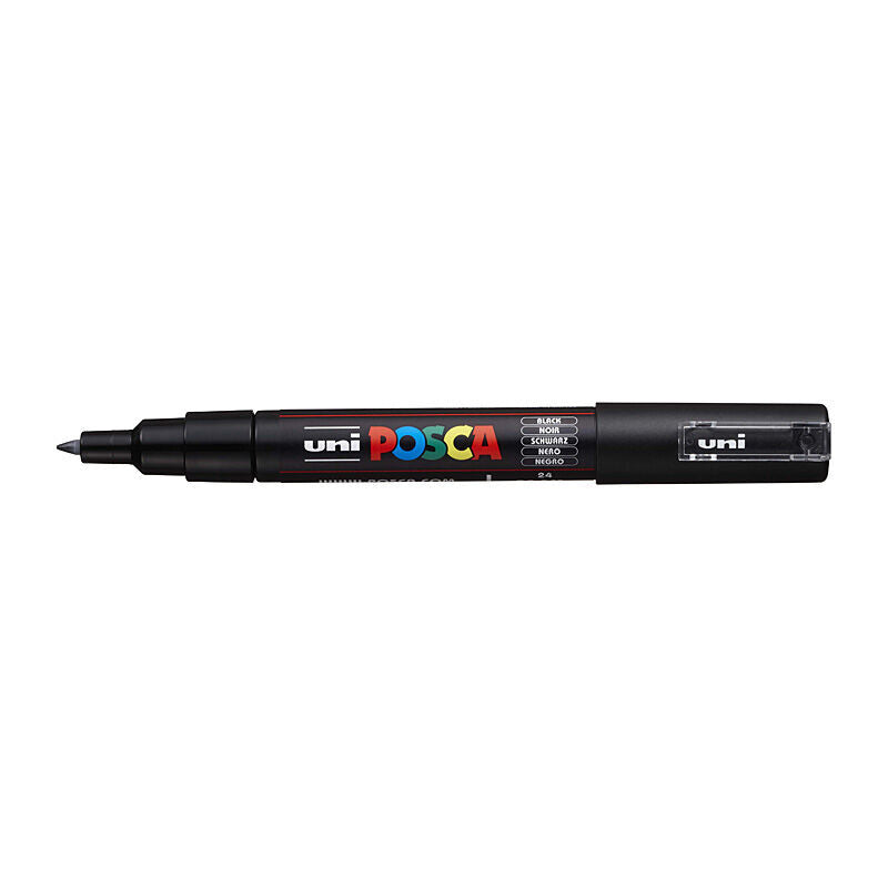 Posca PC-1MR Black Ultra-Fine Paint Marker 