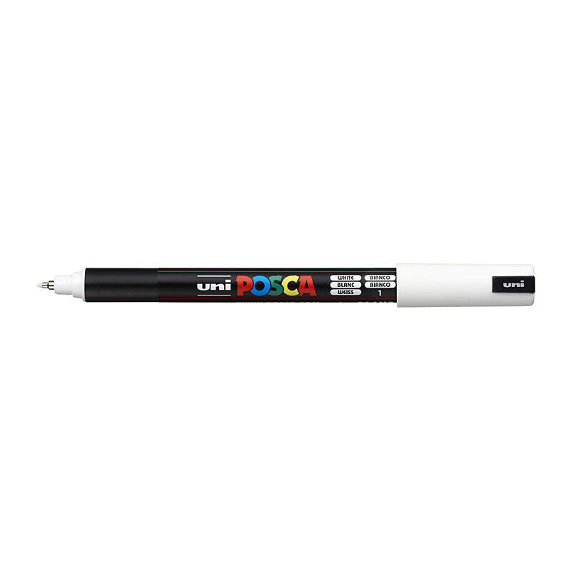 Posca PC-1MR Ultra-Fine White Paint Marker 
