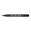 Uni Posca PC-3M Fine Tip Black Paint Marker 
