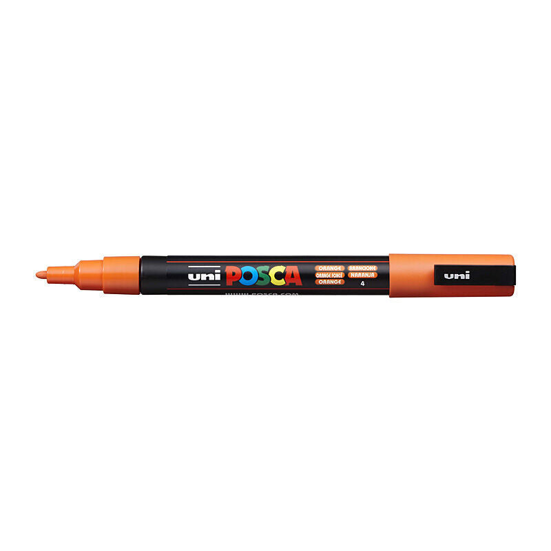 Posca PC-3M Fine Tip Orange Acrylic Paint Marker 