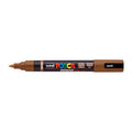 Posca Brown Brush Tip Paint Marker - Medium 