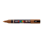 Posca Brown Brush Tip Paint Marker - PCF-350 