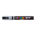 Posca Grey Brush Tip Marker - Medium 