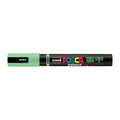 Posca Light Green Brush Pen - Medium Tip Acrylic Marker 