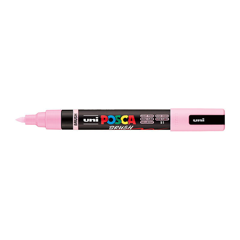 Posca PCF-350 Light Pink Brush Paint Pen 