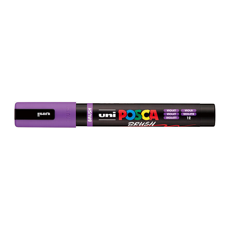 Posca Violet Medium Brush Marker 