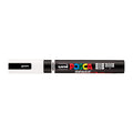 Posca White Brush Tip Paint Marker - Medium 