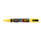 Posca Yellow Paint Marker - Medium Brush Tip