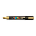 Posca PC-5M Gold Medium Bullet Paint Marker Pen 
