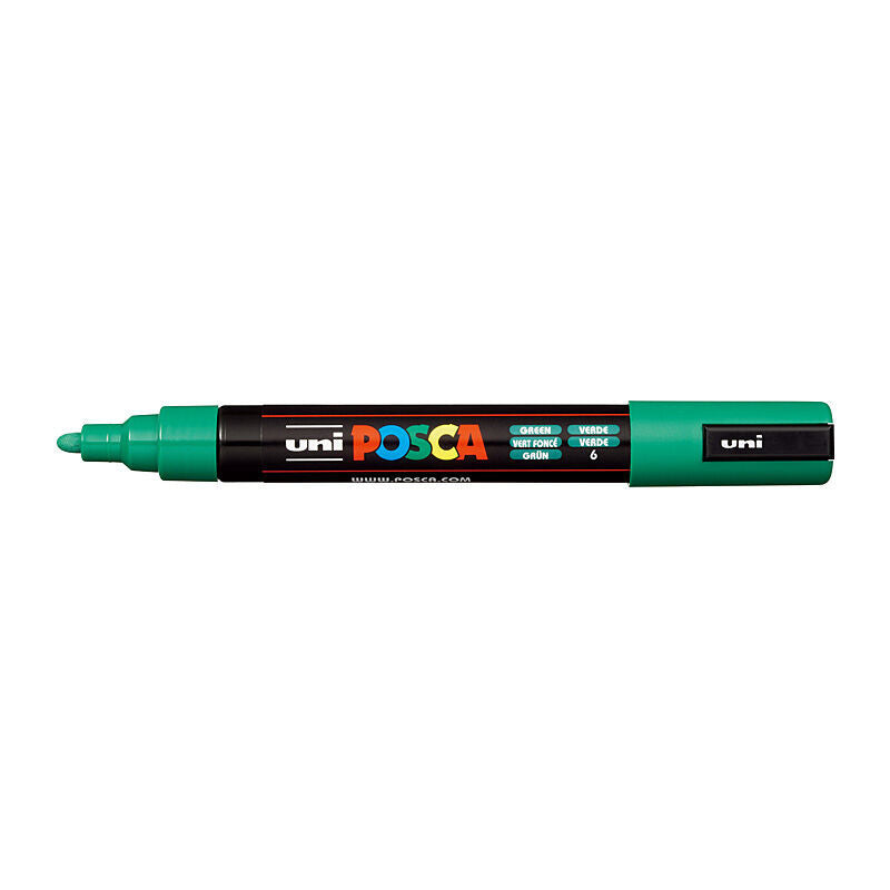 Posca PC-5M Green Medium Tip Acrylic Paint Marker 