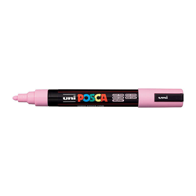 Posca PC-5M Medium Tip Light Pink Paint Pen 