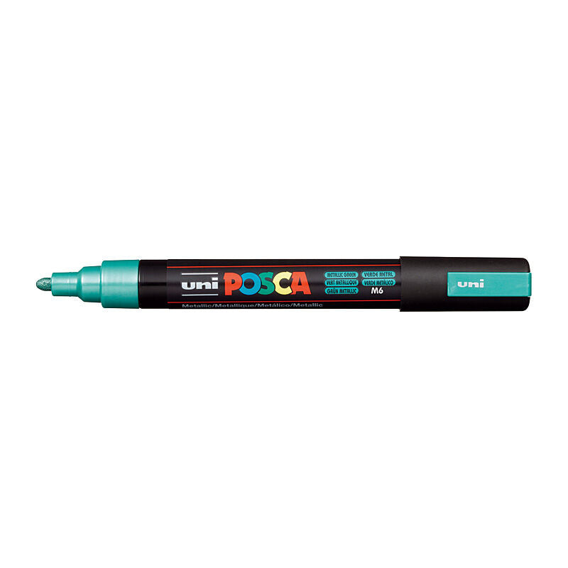 Posca PC-5M Metallic Green Medium Tip Paint Marker 
