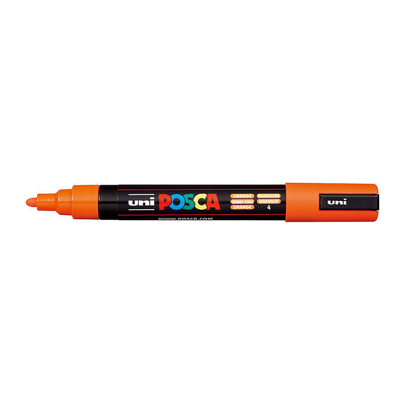 Posca PC-5M Orange Medium Bullet Tip Paint Marker 