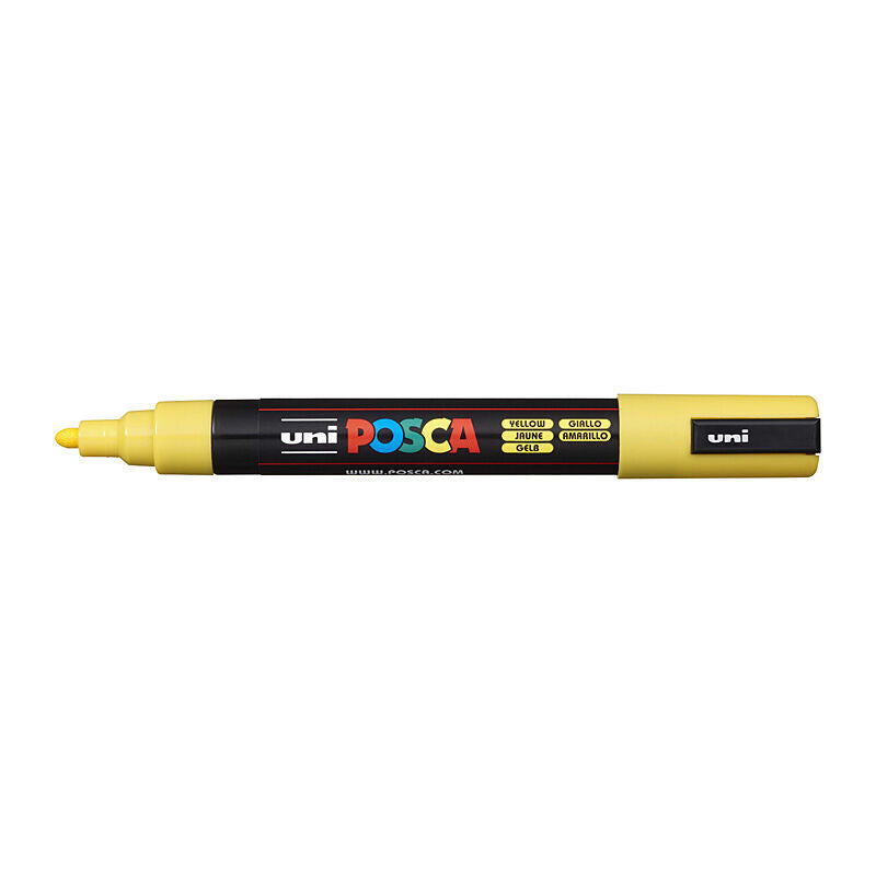 Posca PC-5M Yellow Medium Tip Paint Marker Pen
