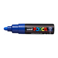 Posca PC-5M Blue Paint Marker - Bold Bullet Tip 