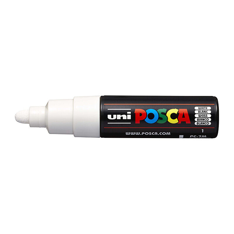 Posca White Paint Marker - Bold Bullet Tip (PC-5M) 