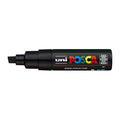 Posca PC-8M Black Bold Chisel Paint Marker - Broad Tip