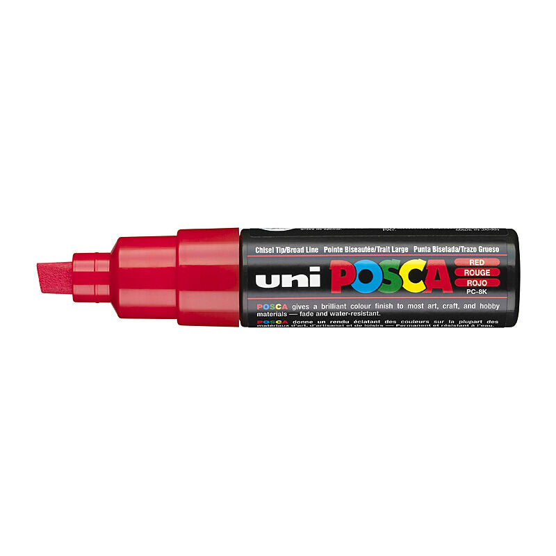 Posca PC-8K Red Bold Tip Paint Marker