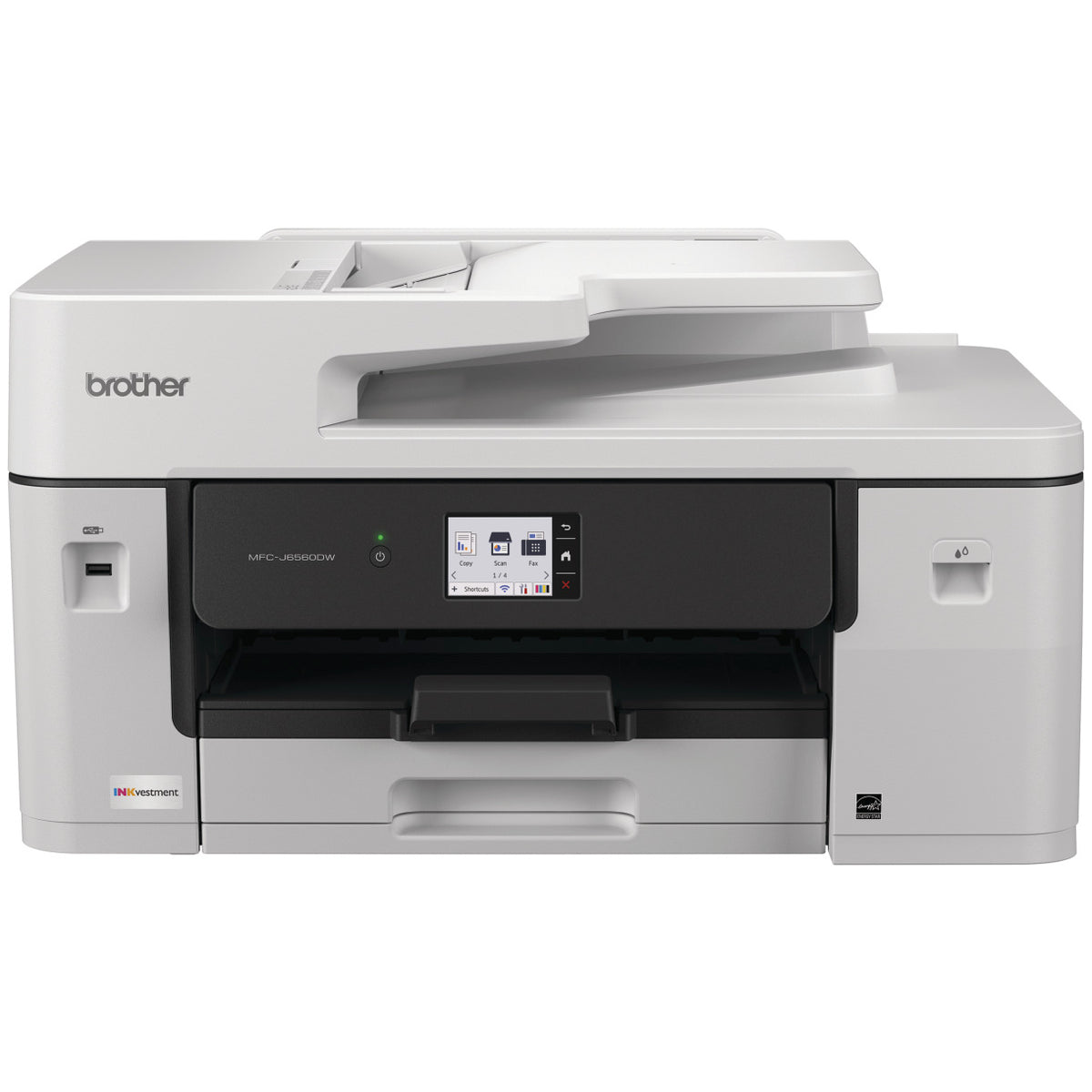 Brother*NEW* A3 INKvestment Business Inkjet with fast 31ppm printingm auto 2-sided A3 printing, A3 s - MFC-J6560DW