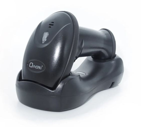Just You PC Oxhorn Wireless 2.4G Bluetooth 5.0 2D Barcode Scanner Commercial Grade USB Fast reliable Plug&Play