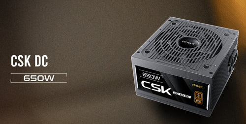 Antec CSK650DC 650W 80 Plus Bronze ATX Power Supply Antec