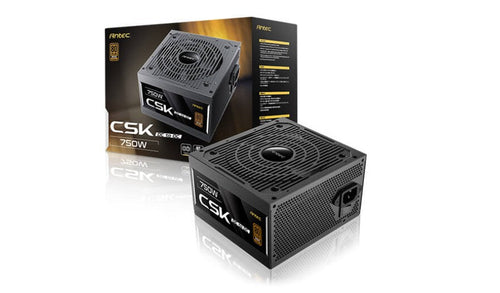 Antec CSK750DC 750W ATX PC Power Supply | 80 Plus Bronze Antec