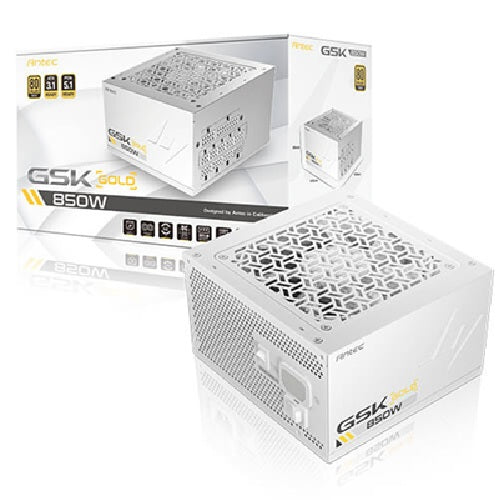 Antec GSK850 V2 WH 850W ATX 3.1 Gold Fully Modular PSU White Antec