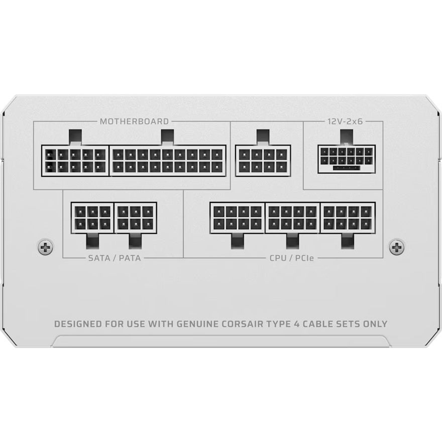 Corsair RM1000e White 1000W Fully Modular Low-Noise ATX 3.1 PSU Corsair