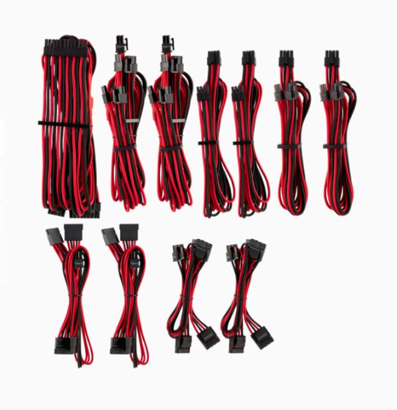 CORSAIR Premium Sleeved PSU Cable Kit - Type 4 Gen 4 Pro Corsair