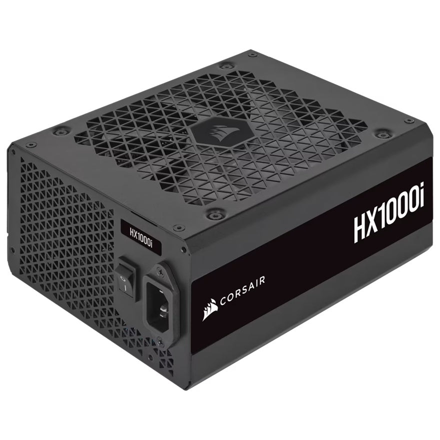 Corsair HX1000i Fully Modular Ultra-Low Noise Platinum ATX 1000W PC Power Supply (AU), 8x SATA, 2x EPS, 8x PAT