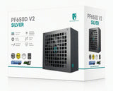 DeepCool PF650D V2 650W Gamer Storm 80+ Silver/Cybenetics Non-Modular ATX Power Supply, Taiwanese Capacitors