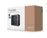DeepCool PL650D 650W 80+ Bronze Certified Non-Modular ATX Power Supply(Direct Cable), 120mm Fan, DC to DC, ATX