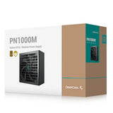 DeepCool PN1000M Gamer Storm 80+ Gold Black Fully Modular Power Supply, 135mm FDB Fan, Japanese Bulk Capacitor