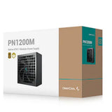 DeepCool PN1200M Gamer Storm 80+ Gold Black Fully Modular Power Supply, 135mm FDB Fan, Japanese Bulk Capacitor