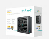 DeepCool PQ750G 750W Gamer Storm 80+ Gold/Cybenetics Fully Modular ATX Power Supply 120mm Fan, Japanese Capaci