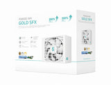 DeepCool PS850G WH 850W Gamer Storm SFX ,Full Japanese Electrolytic Capacitors, Cybenetics Platinum /PPLP Gold