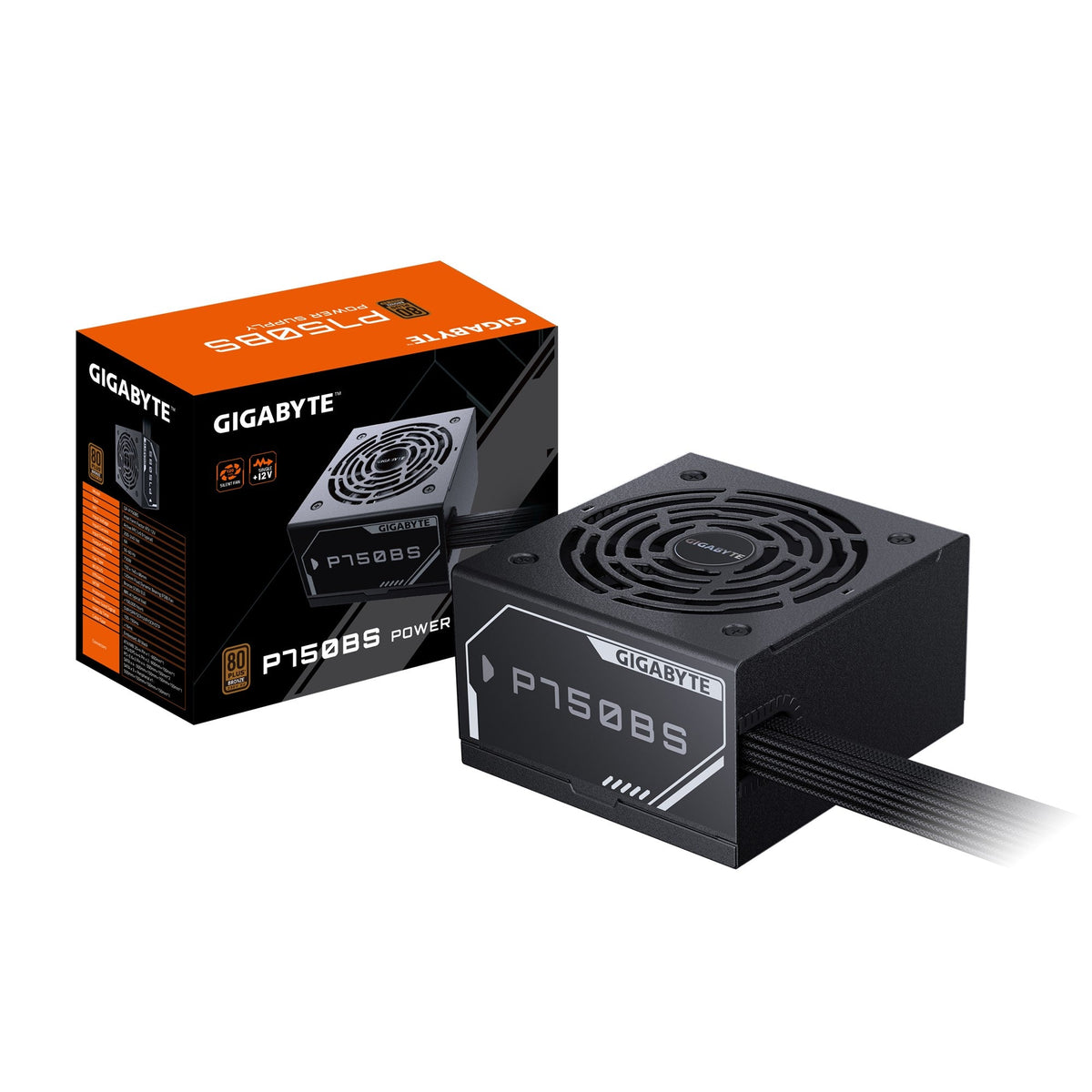 Gigabyte P750BS 750W 80+ Bronze ATX Gaming PC Power Supply Gigabyte