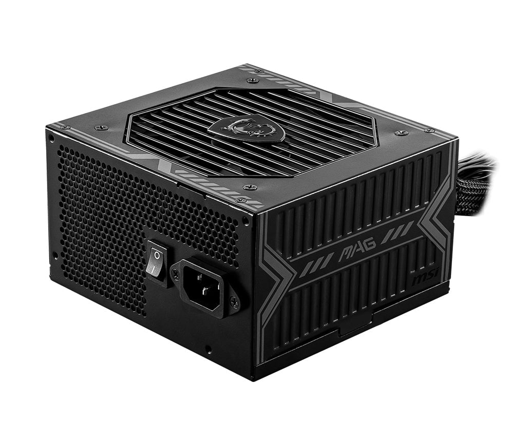 MSI MAG A650BN 650W 80 PLUS Bronze PC Power Supply MSI