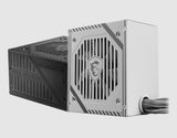 MSI MAG A650BNL WHITE 650W PSU, 80 PLUS Bronze, Active PFC, 120mm Hydro Bearing Fan, Non-Modular, 2x PCIe 6+2