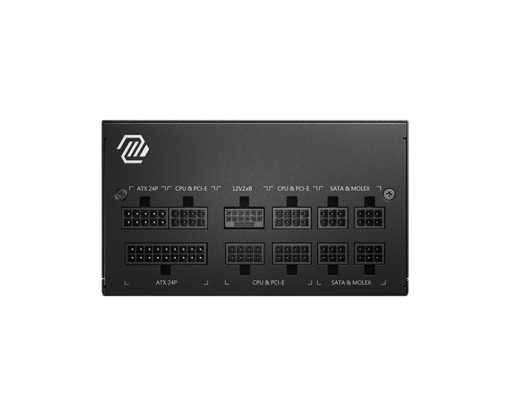 MSI MAG A850GL PCIE5 850W ATX 3.0 Power Supply - 80 Plus Gold MSI
