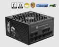 MSI MAG A1250GS 1250W ATX PSU - 80+ Gold, Fully Modular, PCIe 5.0 MSI