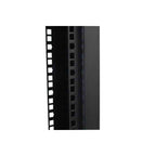 LDR 22U 2-Post Open Frame Rack - Flat Packed for Easy Setup LDR