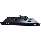 19-inch Rack Cooling Fan Kit - Dual Fans & Power Switch