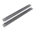 Black 1RU 19 Rack Mount Cable Management Brush Panel