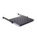 LDR 1RU Sliding Server Rack Shelf - Adjustable Depth 450-600mm